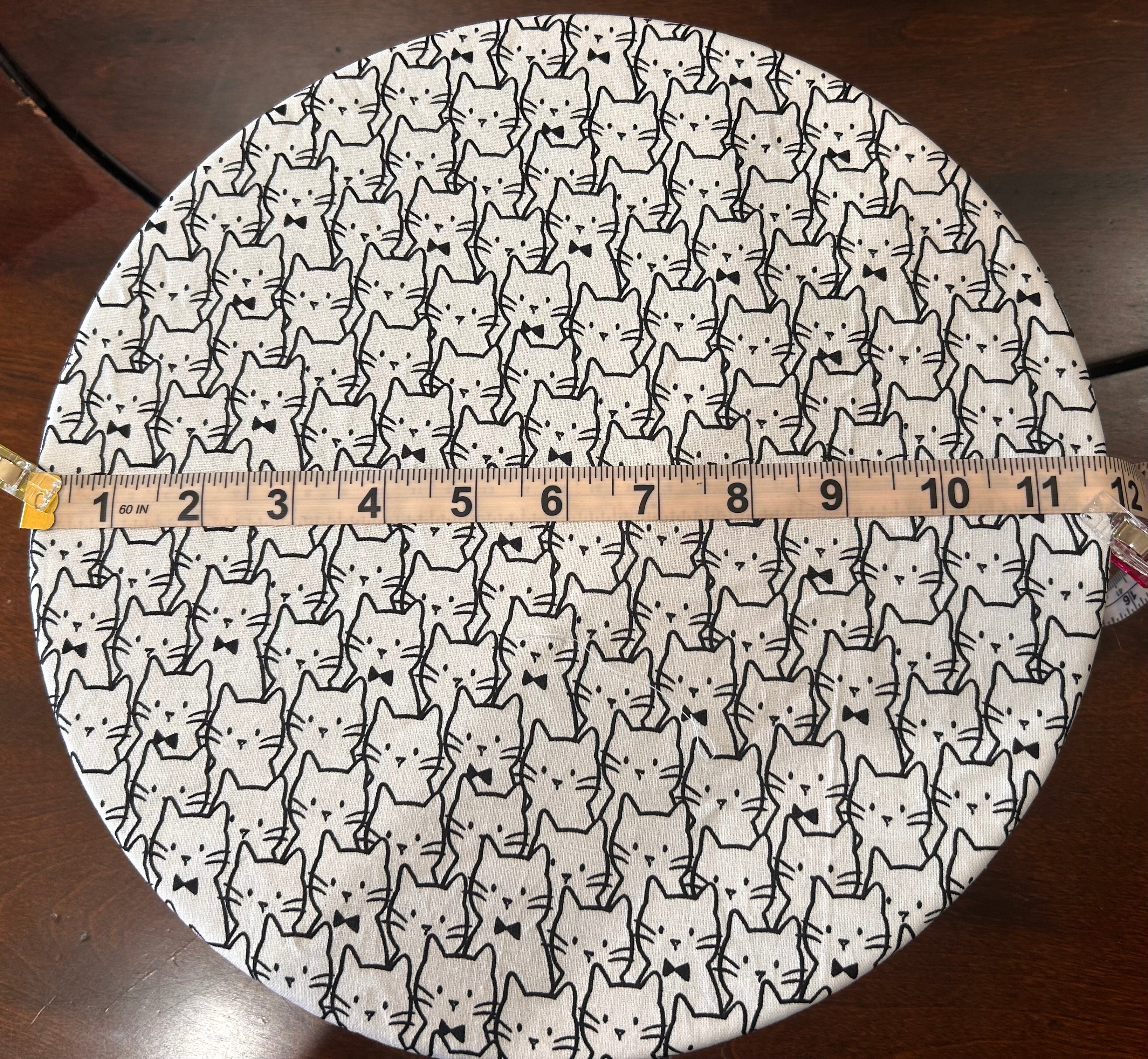 Bowl cover - color me cats