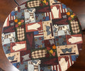 Bowl cover - vintage patchwork