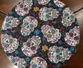 Bowl cover - Sugar skulls