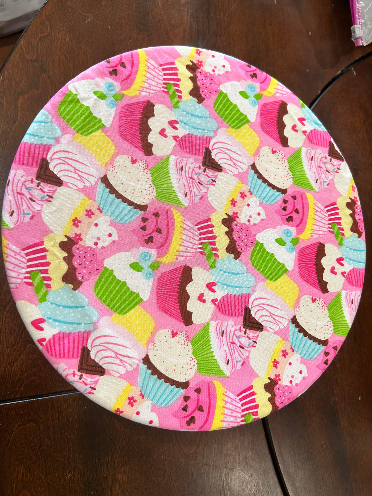 Bowl cover - Cupcakes
