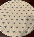Bowl cover - tan bees